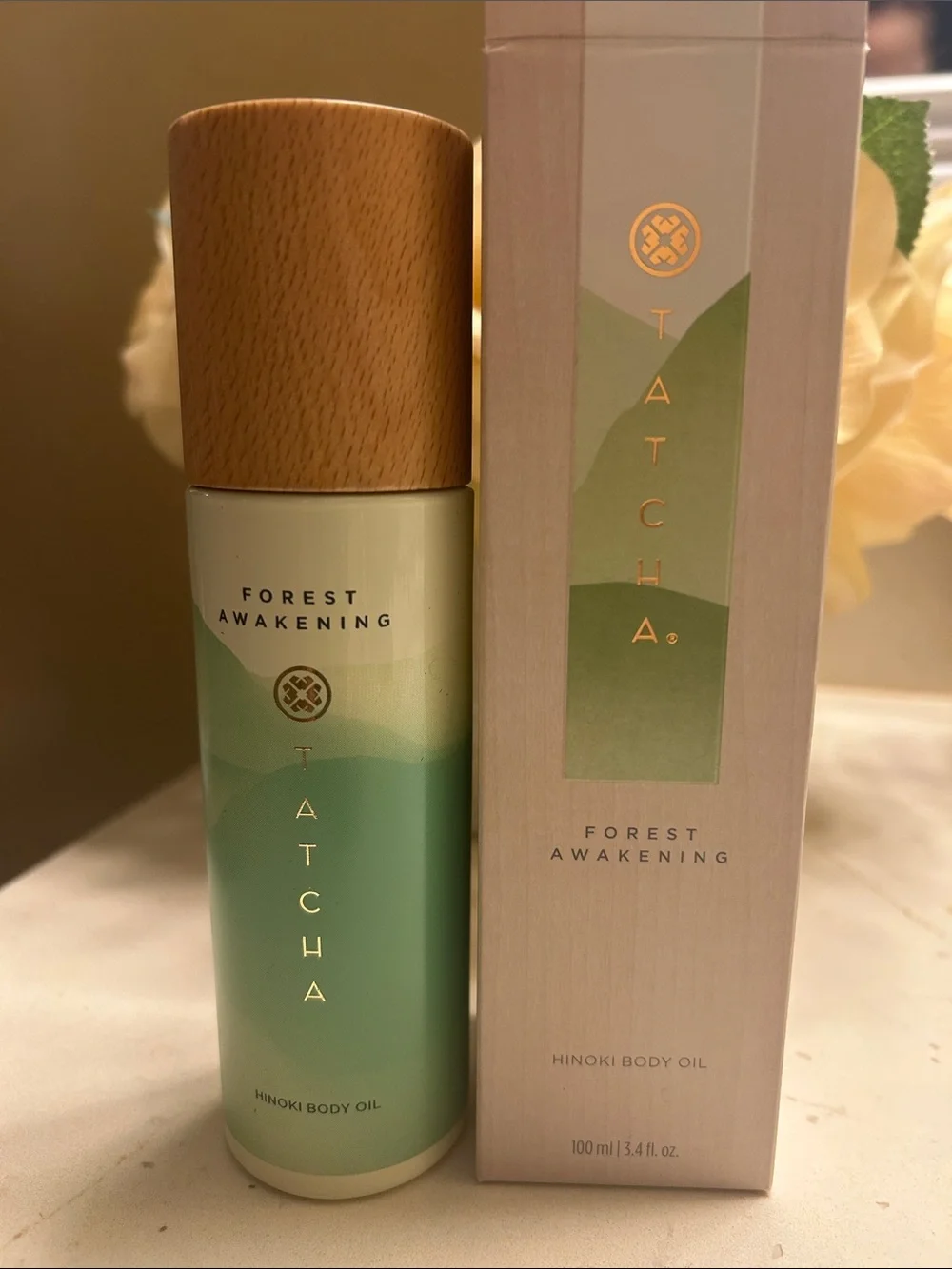 Tatcha Forest Awakening Hinoki Body Oil 100ml 3.4oz - Picture 5 of 5